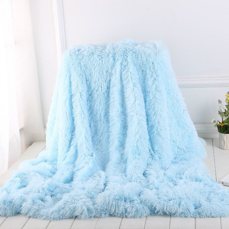 Colour-Super-Soft-Long-Faux-Fur-Coral-Fleece-Blanket-Warm-Plush-Cozy-With-Fluffy-Sherpa-Throw-1