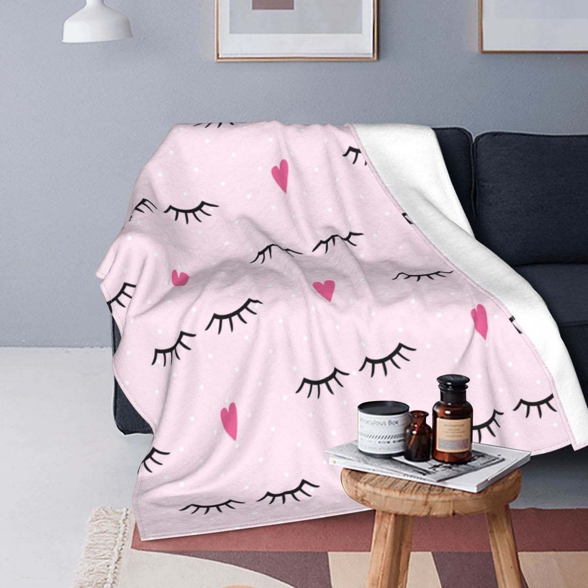 Eyelash-Blanket-Cartoon-Beauty-Charming-Eyes-Closed-Flannel-Throw-Blanket-Teen-Adult-Airplane-Travel-Decor-Soft-3