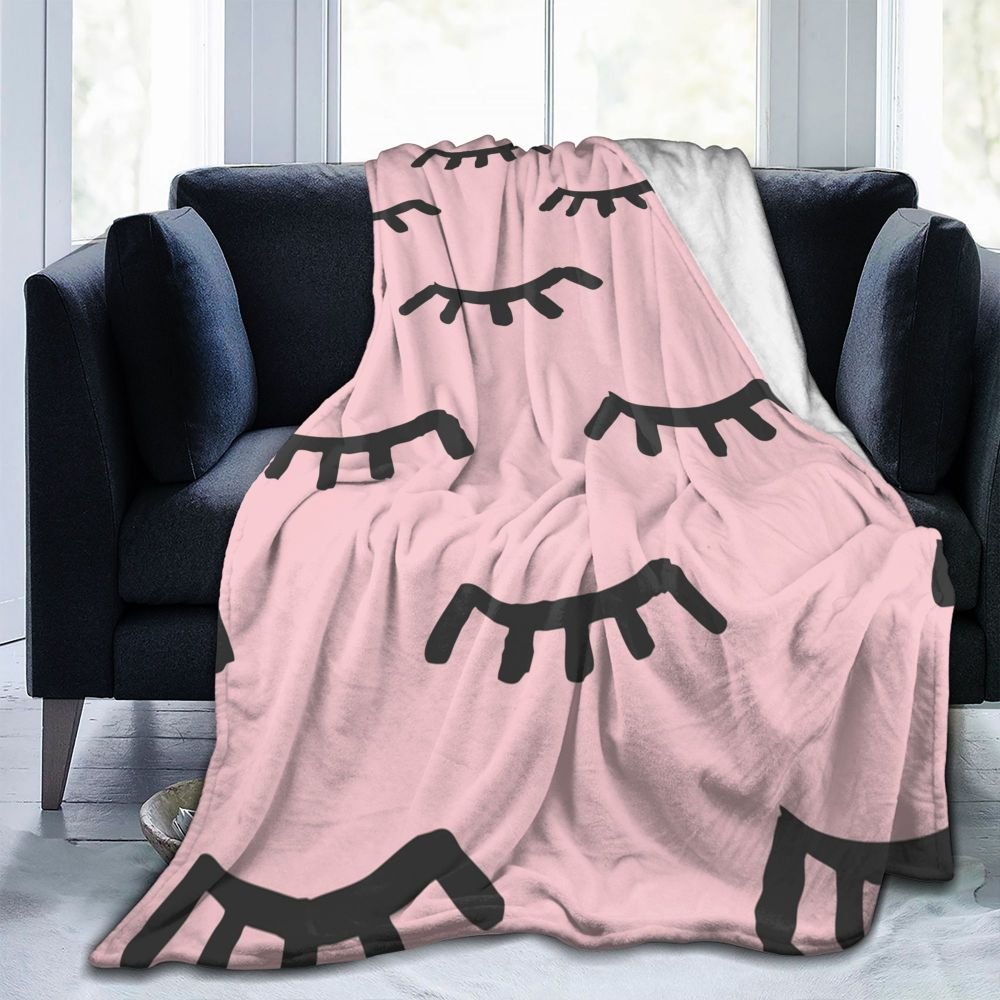 Eyelash-Blanket-Cartoon-Beauty-Charming-Eyes-Closed-Flannel-Throw-Blanket-Teen-Adult-Airplane-Travel-Decor-Soft