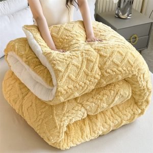 Lamb Plush Super Warm Blanket Winter Flannel Thin/Thick