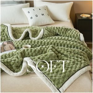 Milk Velvet Blanket Thickened Blanket Bed Blankets