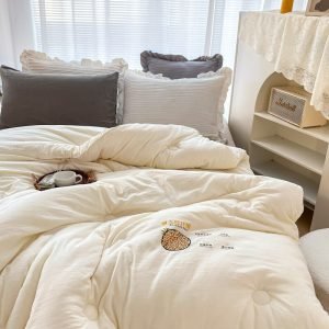 Soybean Fiber Quilt Core Winter Quilt Spring and Autumn Quilt Bedding Set